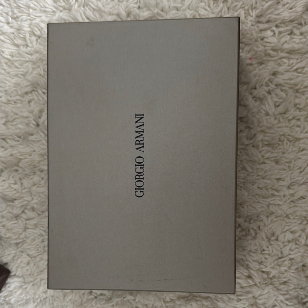 Giorgio Armani Stylish Gray Box